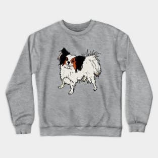 Papillon Dog Crewneck Sweatshirt